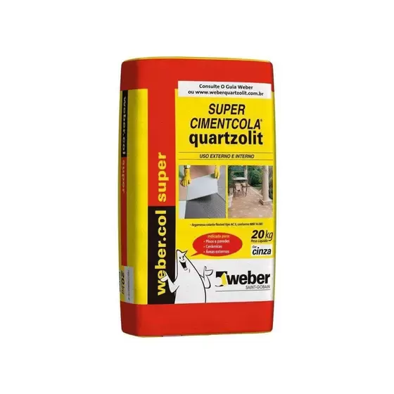 ARGAMASSA SUPER AC-II CINZA 20KG