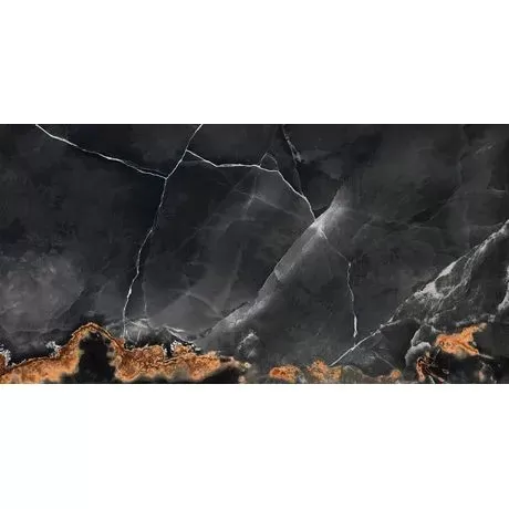 PORCELANATO 70655 A GRAN ELTZ NERO LUX POLIDO 62X121