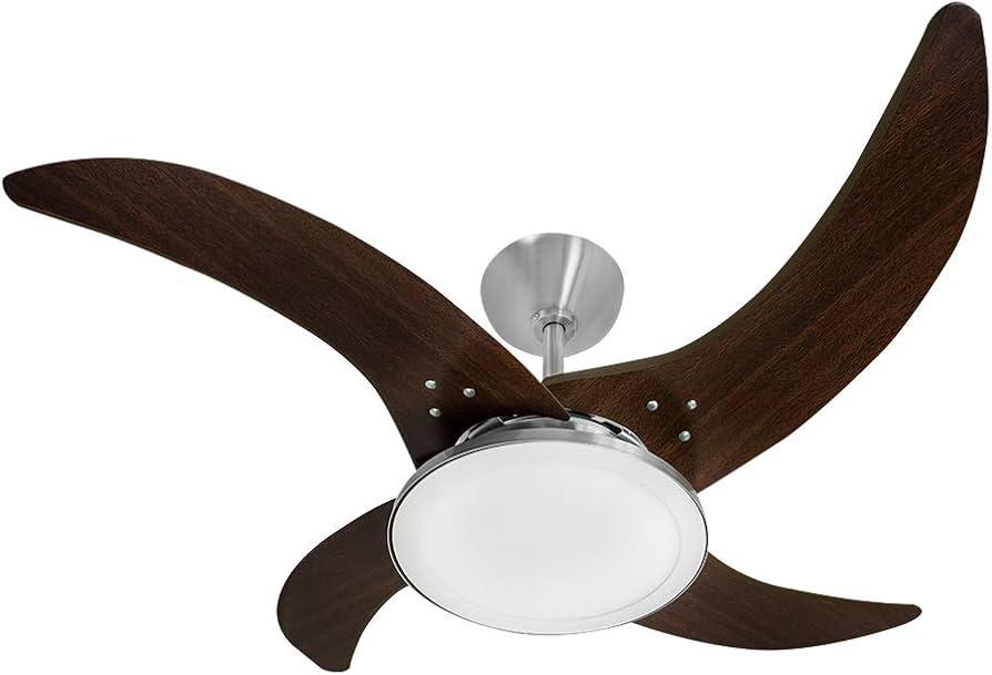 VENTILADOR MAREIRO LED 4P CTM AT ACO ESCOVAD 130W